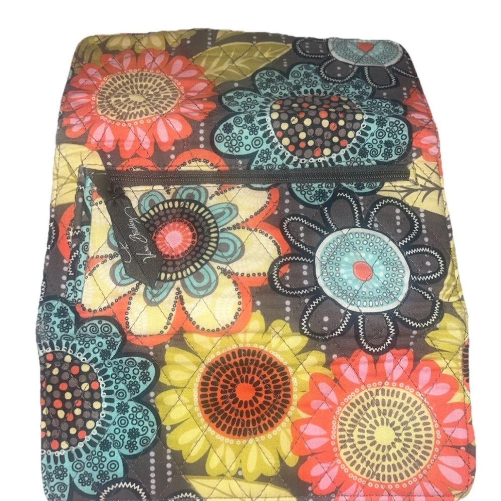 Vera Bradley FLOWER SHOWERS Trifold Wallet Vintage Y2K - Picture 3 of 4